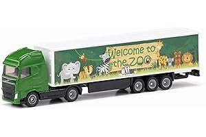 siku 1627, Camion Cabine, Métal/Plastique, E: 1:87, Vert, Pneus En Caoutchouc, Hayon Ouvrant