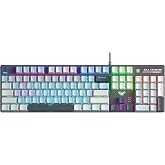 Aula S500 Blue Switch RGB Makrolu Kablolu Gaming Mekanik Oyuncu Klavyesi Mavi