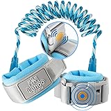 Lehoo Castle Kinder Sicherheitsleine, Anti-Verloren Handgelenk Gürtel Kinder, Sicherheit Handschlaufe 360° Drehung, Elastisch