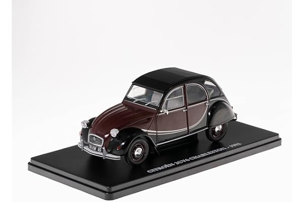 OPO 10 - Voiture Miniature de Collection 1/24 Compatible avec Citroen 2CV 6 Charleston 1982 - VC002