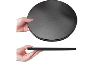 Creality Officiell manuell rotationsplattform, manuell rotationsskiva, displayställ 20 * 20 * 1,4 cm för Creality CR-Scan Ferret Pro/Otter/Raptor 3D-skanner