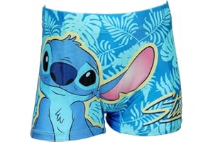 eplusm Lilo et Stitch, Boxer Maillot De Bain, Garçon