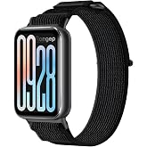 Rongep [Travel Loop] Xiaomi Redmi Watch 6/5/4/Mi Band 10 Pro/9 Pro/8 Pro ile Uyumlu Kordon Rahat ve Konforlu Mi Band 10 Pro K