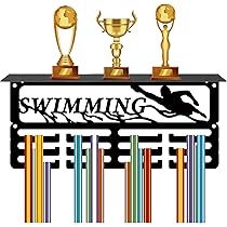 Porta Medaglie Da Parete CREATCABIN Per Equitazione - Scaffale Per Trofei Con Mensola, 40x20x10cm - Foto 12