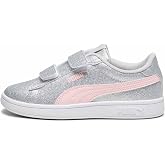 Puma Smash 3.0 Glitz Glam &Ccedil;ocuk Simli Spor Ayakkabı, 39468603