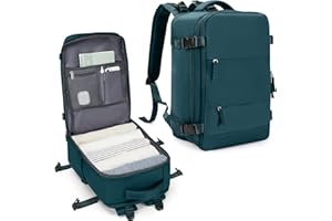 SZLX Mochila Viaje Cabina Avion 40x20x25 Mujer Ryanair Mochila Equipaje de mano 40x20x25 Ryanair Travel Backpack Maletas de Viaje Cabina Avion Mochila Ordenador Portatil 14 Pulgadas Hombre