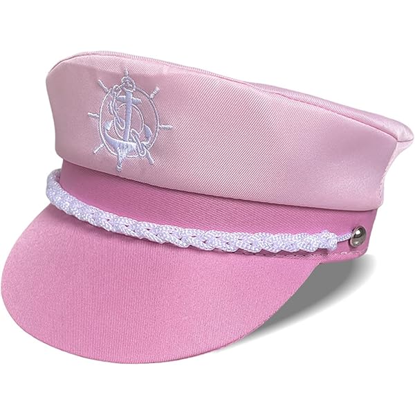 2er-Set Kapitäns- & Matrosenmütze – Verstellbar, Marineblau, Für Kostümpartys, Karneval & Mottoparty