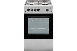 BEKO Cucina Elettrica CSS42014FS 4 Fuochi a Gas Forno Elettrico Classe B Dimensioni 50 x 50 cm Colore Inox