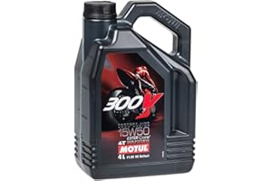 ‎MOTUL Motul 104129 300V 4T Factory Line Road Racing, 15 W-50, 4 L