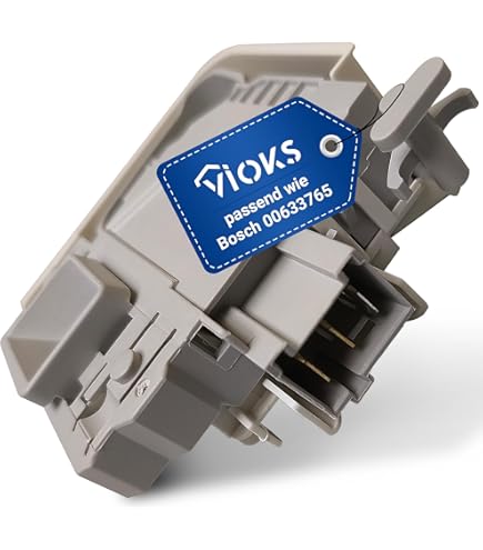 DL-pro Vergrendelingsrelais deurslot voor Bosch Siemens 00633765 633765 EMZ18 Typ881 deurschakelaar voor Maxx Logixx Avantixx wasmachine wasdroger