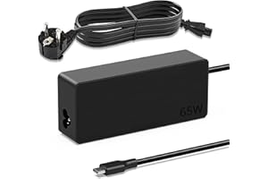 VUOHOEG Laptop Ladekabel USB C 65W Netzteil Kompatibel für Lenovo Thinkpad X1 Carbon T14 T15 T480 T490 T580 T590 E480 E490 E580 E590 E595 Yoga 720 730 13ikb 910 Ladegerät Type C Adapter Charger