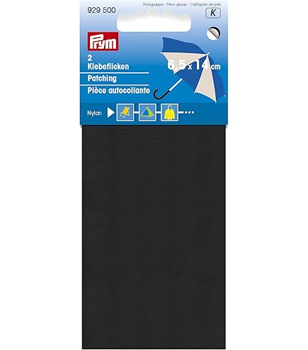 Prym Patches Denim voor strijken/naaien op 14x10 cm Donkerblauw