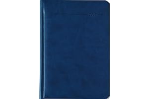 ‎ALPHA EDITION Wochenplaner Tucson blau 2024 - Büro-Kalender A5 - Cheftimer - blue - 1 Woche 2 Seiten - 128 Seiten - Tucson-Einband - Alpha Edition