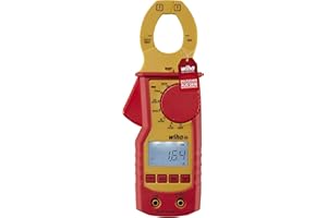 Wiha Szczypce do prądu do 1000 V AC, CAT IV w zestawie 2 x baterie AAA I z funkcją latarki I wyświetlacz LCD (45219)