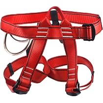 Harnais D'Escalade Léger Et Fin - Pour Alpinisme, Arbre, Rappel - Taille S/M, Charge Max 100 Kg - Homme/Femme - 4