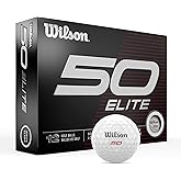 Wilson Fifty Elite Golf Ball, Pack of 12