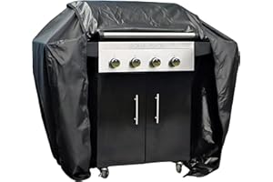 SPEEDWELLSTAR Copertura per barbecue impermeabile traspirante 120 x 145 x 70 cm grande, telo copri, BBQ, gas, telo protettivo