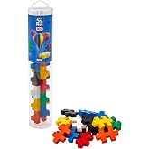 PLUS PLUS 300.3224 Yaratıcı yapı taşları Big Tube, dahiyane yapı oyuncağı, 15 par&ccedil;a