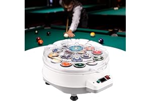 Ddasam Pool ball cleaner, Billiard Cleaning Machine, Billiard Ball Polishing Cleaning Machine, Billiard Automatic Plastic Cleaner 16 Billiard Maintenance Cleaning Machine