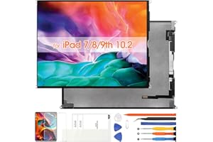 ATWIST Pantalla para iPad 10.2 7th 2019 / 8th 2020 / 9th 2021 LCD, para A2197 LCD Display Digitizer Replacement para iPad 2021 9 Generación A2197 A2200 A2198 A2232 A2428, A2429, A2270. , A2430 A2602, A2603,