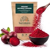 Organic Beet Powder | Samskara Superfoods | Organic Certified | Antioxidants and Dietary Fiber | Beet Root Ideal for Juice, P