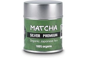 Eguia te matcha, lata de 30 g de polvo japonés puro 100% & primera calidad te matcha | te verde matcha detox, color intenso & aroma natural