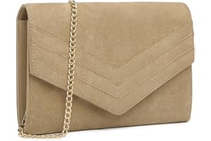 Miss Lulu Clutch de Mano Mujer Elegante para Fiesta/Noche/Boda,Bolso de Noche Pequeño con Correa,Ideal para Eventos Elegantes y Regalos