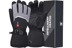 ‎SUN WILL Sun Will Beheizbare Handschuhe – Elektrische Winterhandschuhe für Damen & Herren, Wasserdicht mit Touchscreen, wiederaufladbar, Motorrad-, Ski-, Jagd- & Outdoor