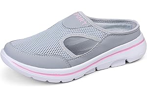 Meik Mangni Zuecos Hombre Mujer Transpirable Zapatillas de Playa Ligero Zapatillas de Estar por Casa Mules Antideslizante Pantuflas Casual 36-48 EU