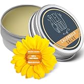 The Ilex Wood Natural Calendula Balm for Dry Skin, 100 ml | Calendula balm for hands, face and body. 100% natural, nutritious