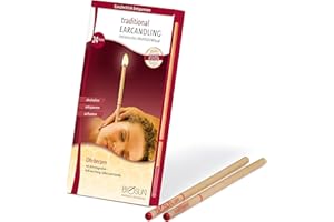 BIOSUN Bougie d'oreille traditionnel, 12 paires