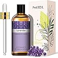 PHATOIL Olio Essenziale Lavanda 100 ml, Oli Essenziali Naturali Puri per Diffusori, Oli di Lavanda per Umidificatori Candele 