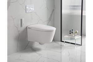 VEROSAN PRO VEREG Intelligentes Dusch Wand WC DIVINO, spülrandlos, weiß