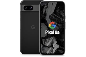 Google Pixel 8a – Smartphone Android débloqué avec Module Photo Pixel avancé, Une journée complète d'autonomie et Une sécurité Robuste – Noir Volcanique, 128GB