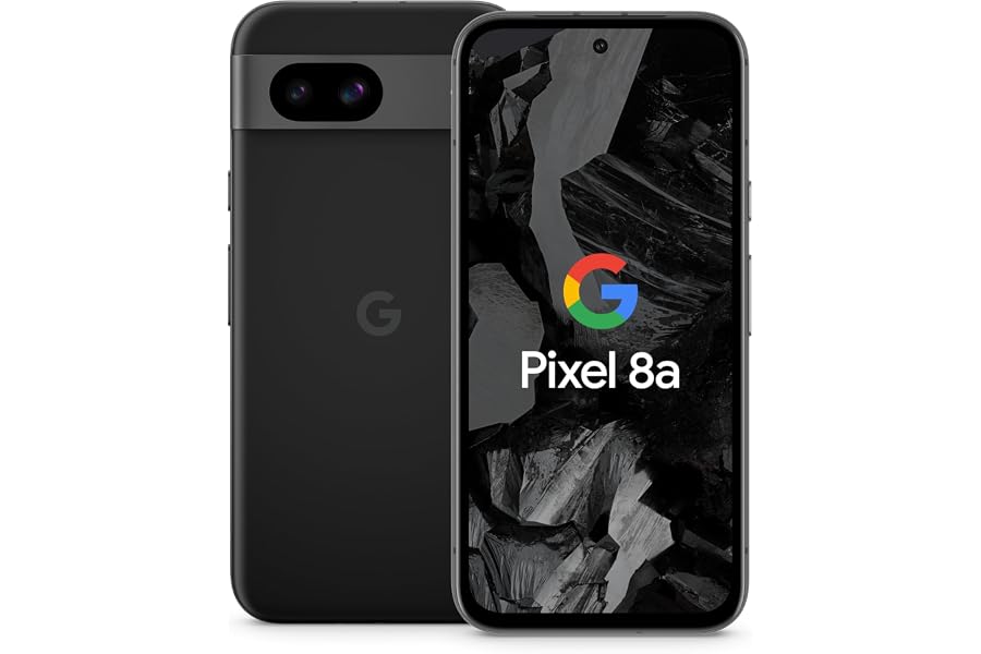 Google Pixel 8a, 128GB, Obsidian (Generalüberholt)