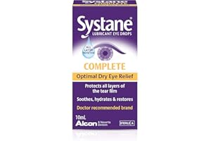 Systane Complete Lubricating Eye Drops for dry Eyes 10Ml