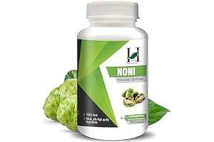 H&C HERBAL INGREDIENTS EXPERT H&C Noni Capsules (Morinda citrifolia) - 900mg per Serving, 120 Vegan Capsules…