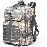 Thuram 45L Heavy Duty Nylon Military Backpack for Fishing Hunting Outdoor Tactical Sports Camping Hiking