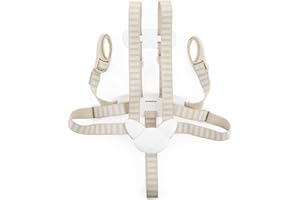 Stokke 5-Point Harness for The Tripp Trapp Chair, Beige - for Toddlers from 6 to 36 Months - Compatible with Tripp Trapp Models After May 2006