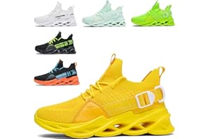 SSERHEHK Sportschuhe Laufschuhe Atmungsaktiv Leichte Turnschuhe Gym Fitness Sneaker für Herren Damen36EU-46EU