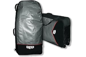 SNIPER BODYBOARDS Housse de Voyage à roulettes pour Planches de Bodyboard - Travel Bag Rolling Cover Sniper