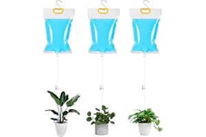 AHXOYOHE 3Pcs 3.5 L automatic watering system,plant watering bags for plants,plant drip irrigation device for indoor and outdoor