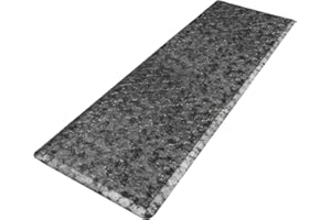 HEBE Extra Large Anti Fatigue Comfort Mats for Kitchen Standing Desk Thick Cushioned Kitchen Floor Mat Waterproof Kitchen Rug Runner Heavy Duty Standing Mat Pad,20"x60"