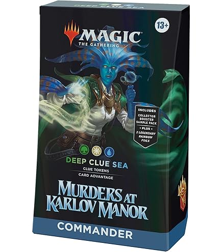 Magic: Commander Collection Green : Amazon.co.uk: Toys & Games