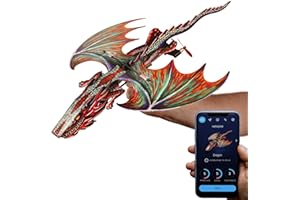 ‎POWERUP POWERUP 4.0 Dragon Edition – Das Smartphone-gesteuerte Papierflugzeug-Kit der nächsten Generation, RC-gesteuert. Einfach zu fliegen mit Autopilot & Gyrostabilisator. Für Hobbybastler, Piloten und Tüft