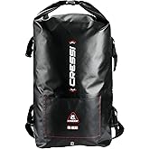 Cressi Dry Gara Dalış &Ccedil;antası %100 Su Ge&ccedil;irmez PVC Kumaş &Ccedil;anta Siyah 66 cm