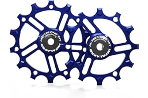 IMPALAPRO - Puleggia Deragliatore Posteriore Ceramica 12T-14T in Alluminio CNC 7075 per 9-12V