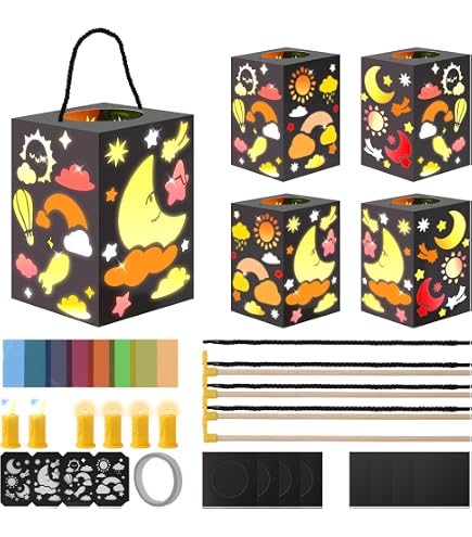 4 Bâtons De Lanterne LED 30cm - Lumière Jaune Chaud Pour Halloween, Noël, Fêtes D'enfants - Nécessite 2 Piles AA - 6