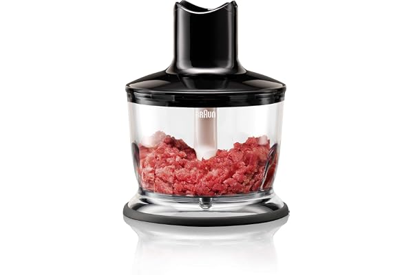 Braun Household MQ 30 BK Dokumentförstörare Tillbehör, Svart, 500 ml