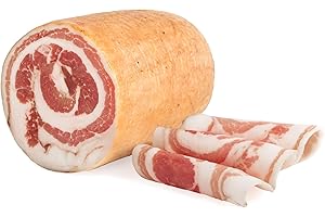 Pancetta Arrotolata, Roulade de Bacon, Salumi Pasini, moitié, 1,6 Kg.